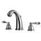 Kingston Brass KB8988NFL 8" Widespread Bathroom Faucet, Brushed Nickel KB8988NFL - alternate 1